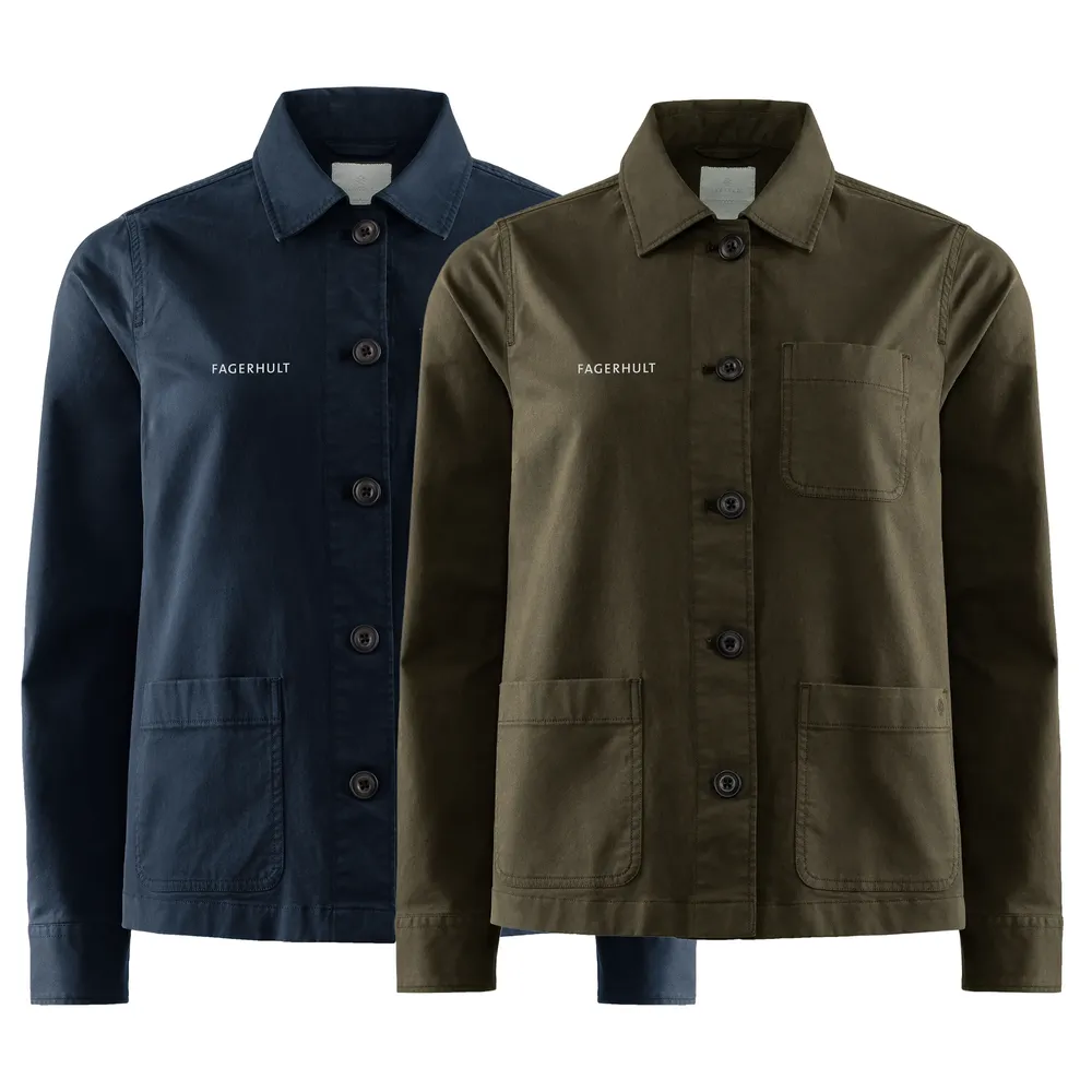 Overshirt, stretch, dam