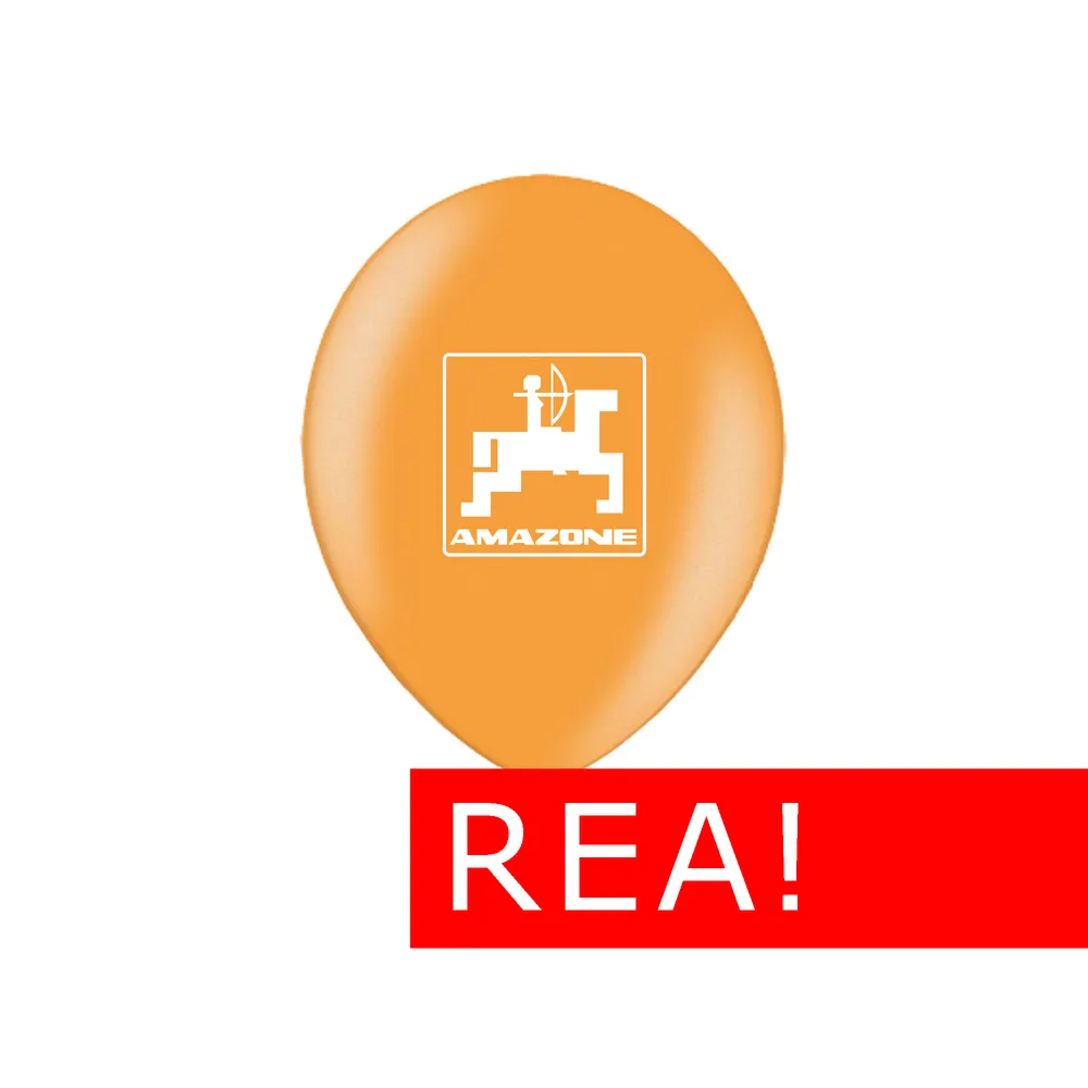 Ballong Amazone, 100-pack, Orange