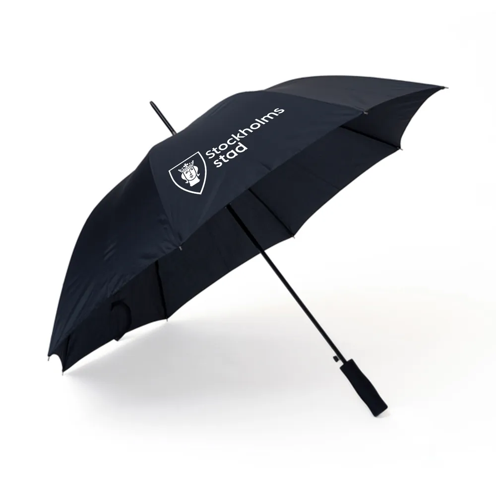 Paraply långt svart
