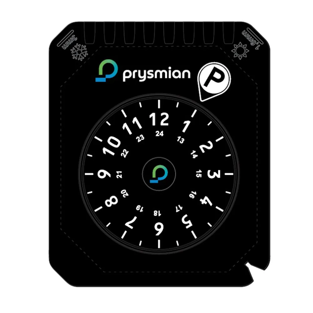 Isskrapa / P-skiva, 25-pack, svart