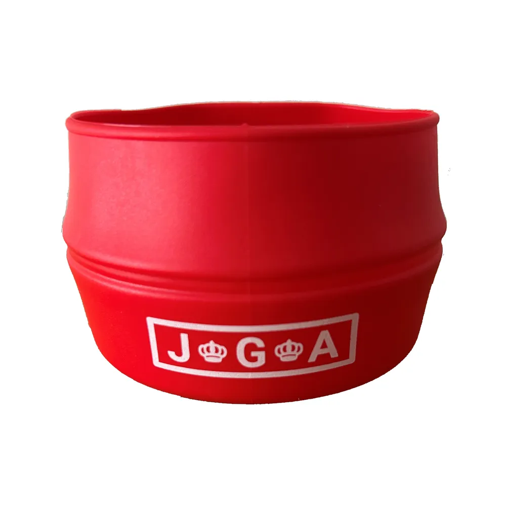 Ihopvikbar kåsa, 10-pack, Röd