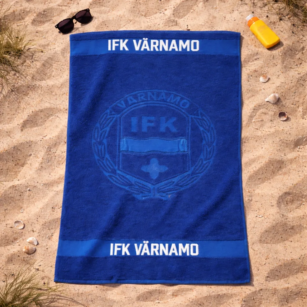 Handduk, IFK VÄRNAMO, blå