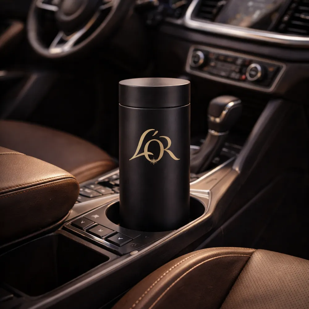 Themros mugg, 40cl, stål