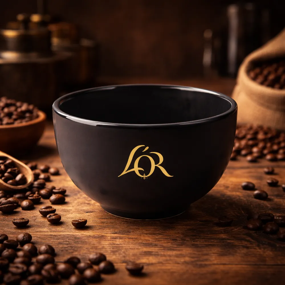 Cupping bowl, 6-pack, svart