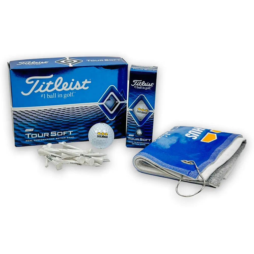 Golfbollar Titleist 12-pack, kit