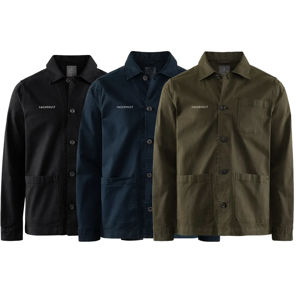 Overshirt, stretch, herr