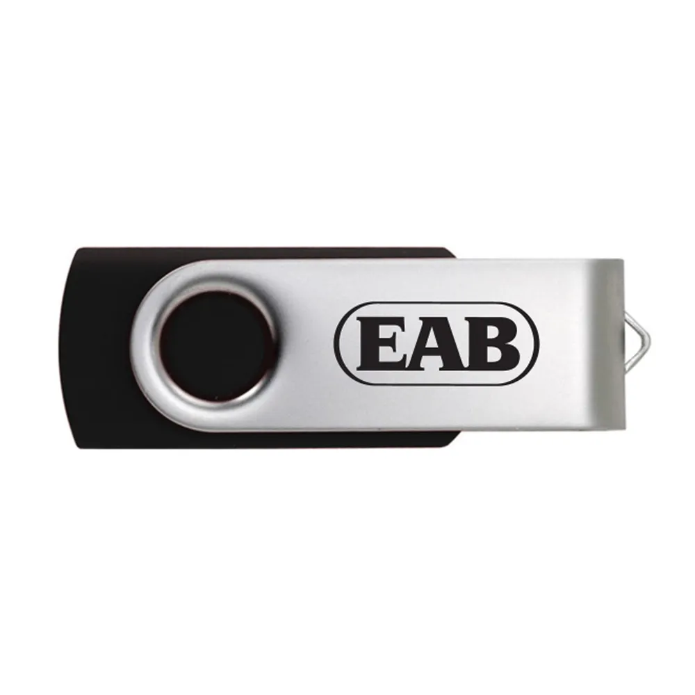 USB-minne, 8 GB, svart