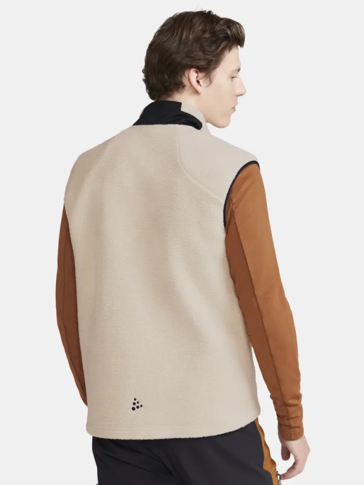 Fleece vest, herr