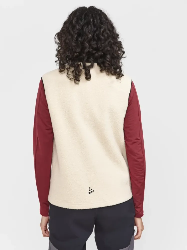 Fleece vest, dam