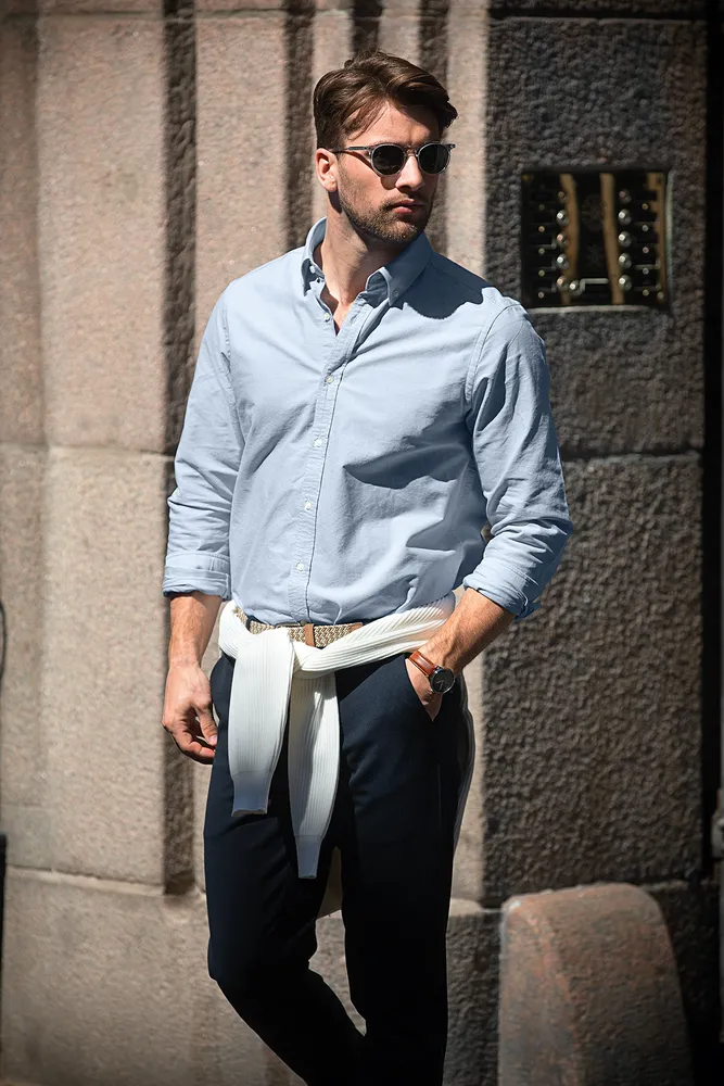 Skjorta, Rochester, slim fit, herr