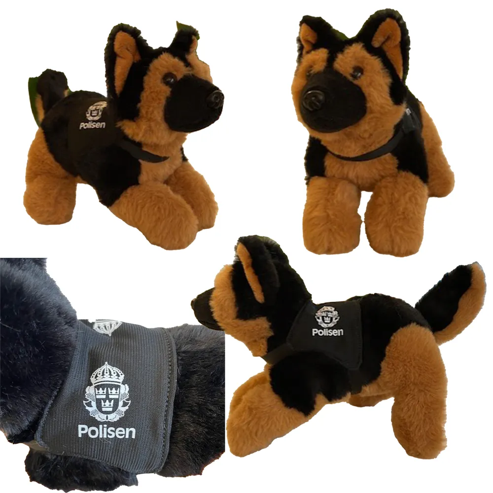 Mjukdjur hund, Polisen, 30-pack