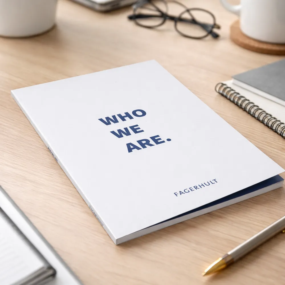 Brand book, Who we are, svensk version