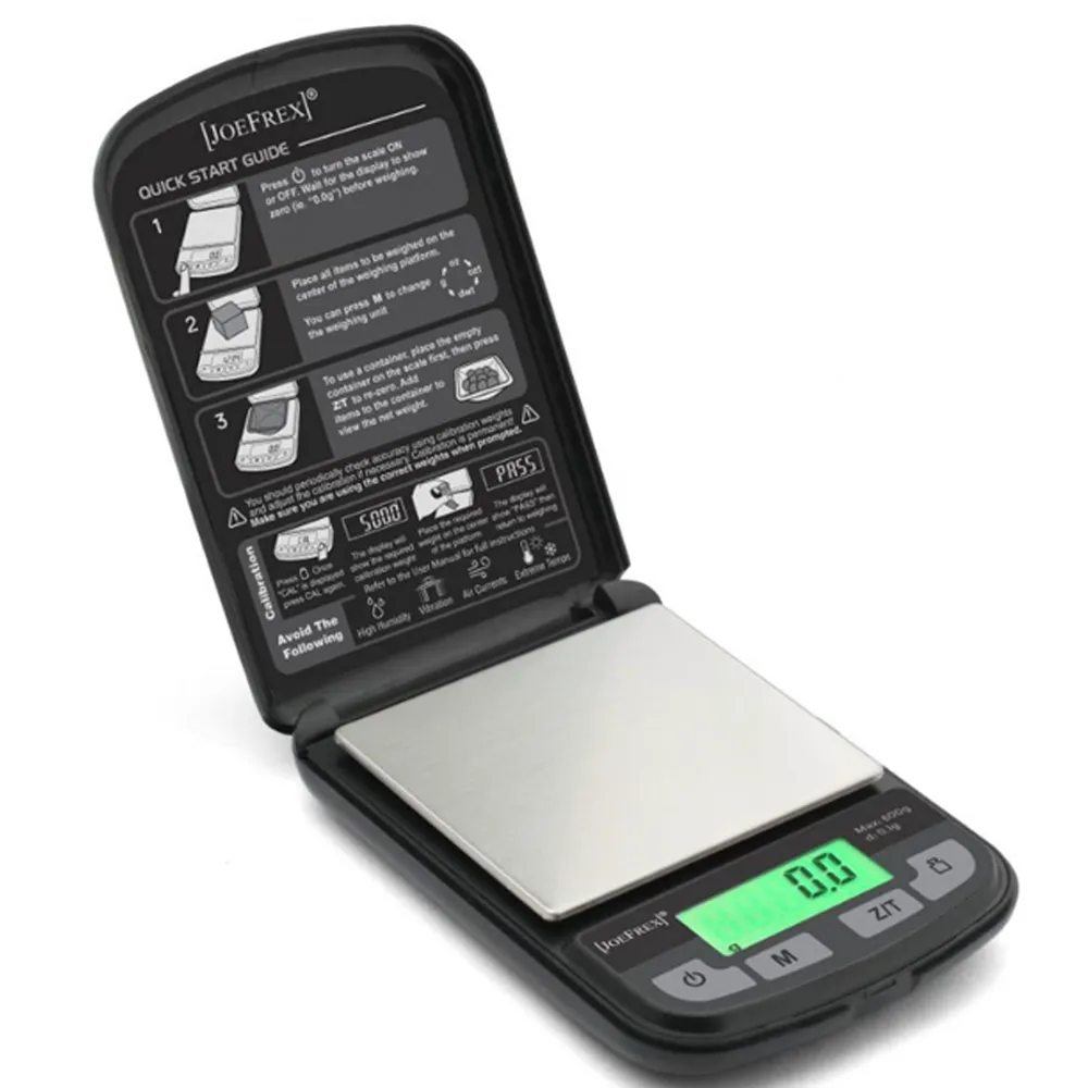 JoeFrex Digital Coffee Scale precisionsvåg, Svart
