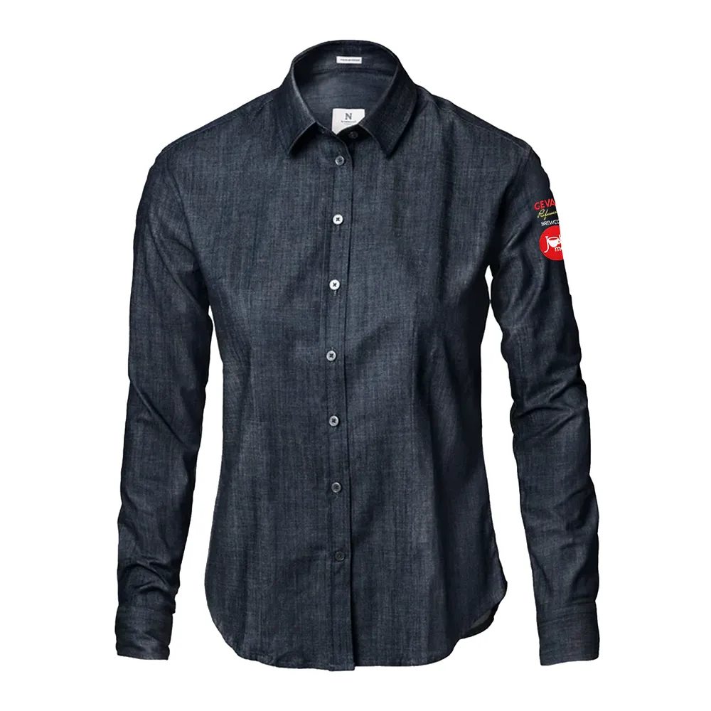 Skjorta, denim, dam