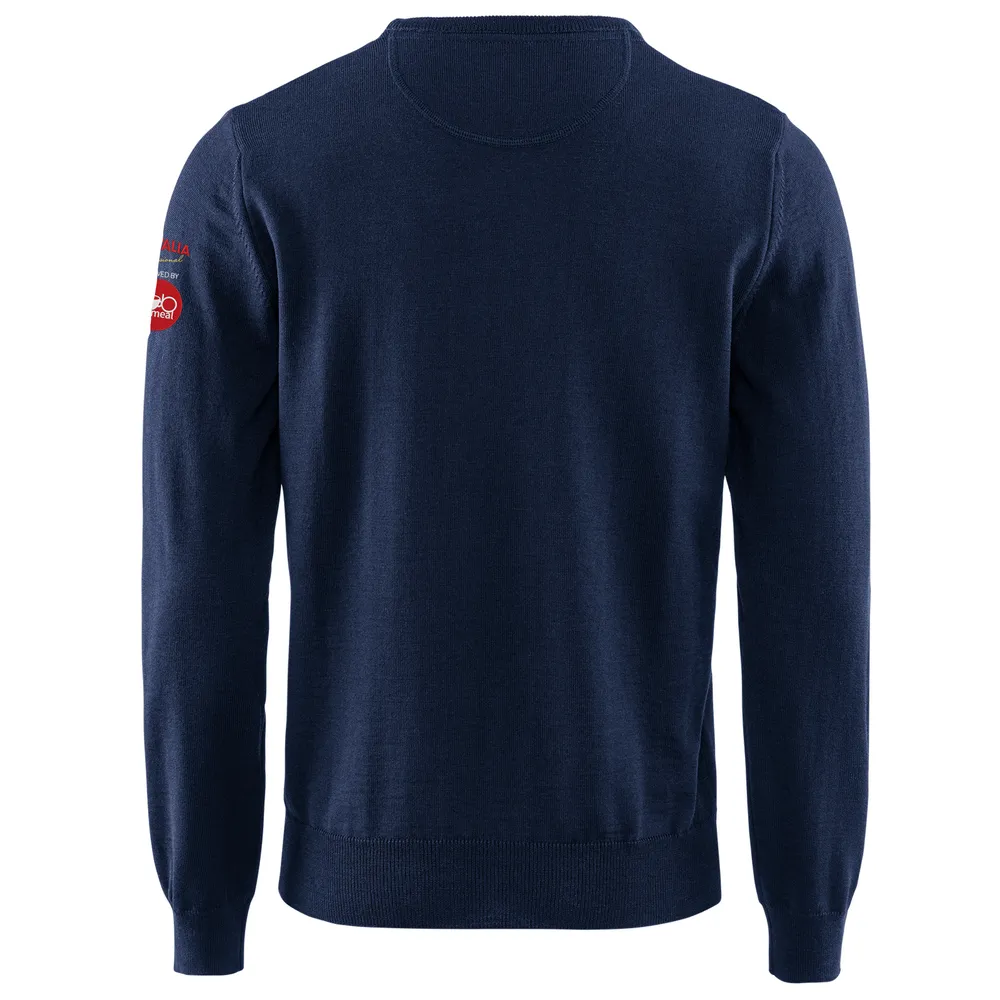 Tröja, merino, crew neck, herr