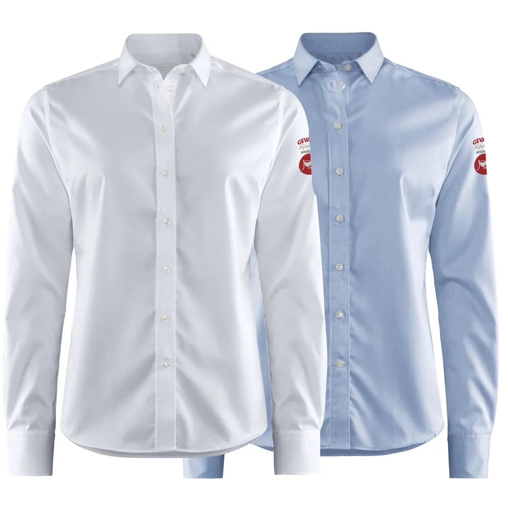 Skjorta, tailored, strykfri, dam