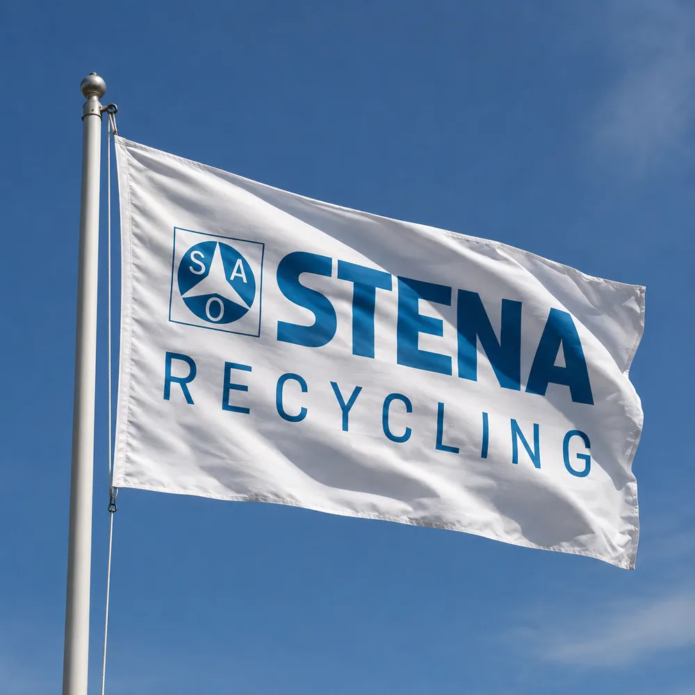 STENA Recycling Flagga 240x150