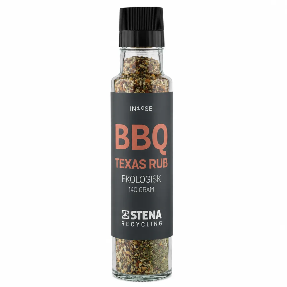 STENA Recycling, BBQ krydda, glas