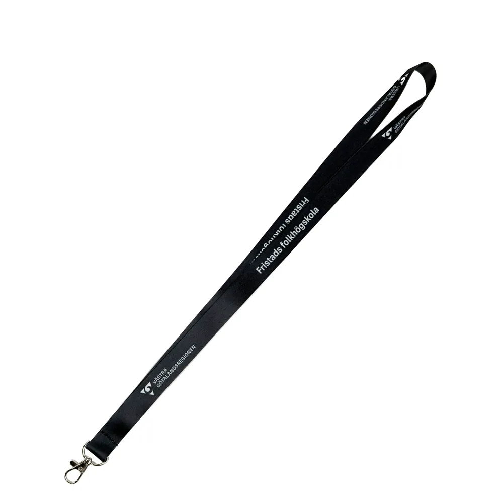 Nyckelband, 50-pack, Fristad, svart