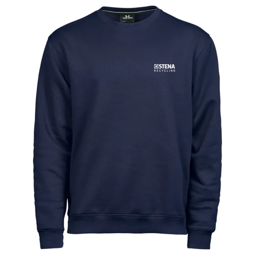 STENA Recycling, Sweatshirt, vit brodyr, unisex
