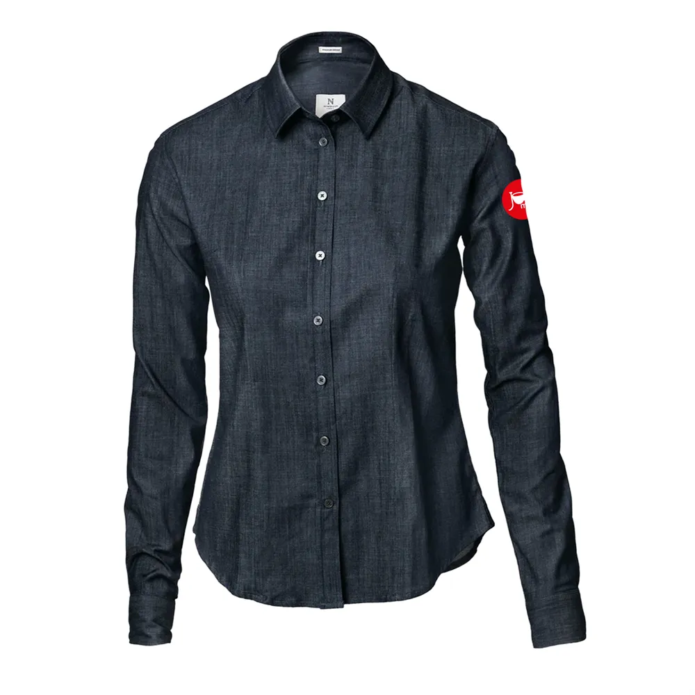 Jobmeal, Skjorta, denim, dam
