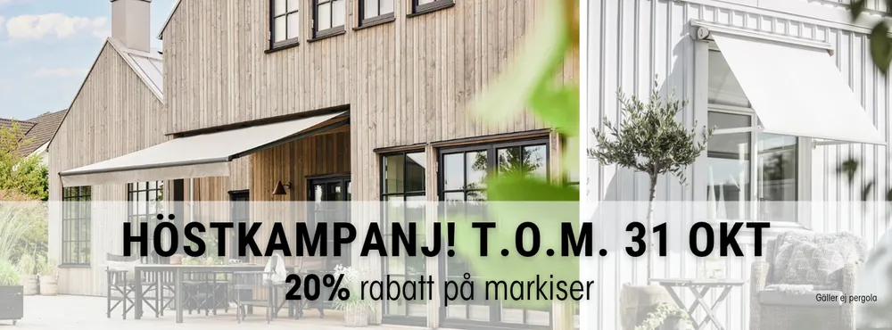 Balkongmarkiser