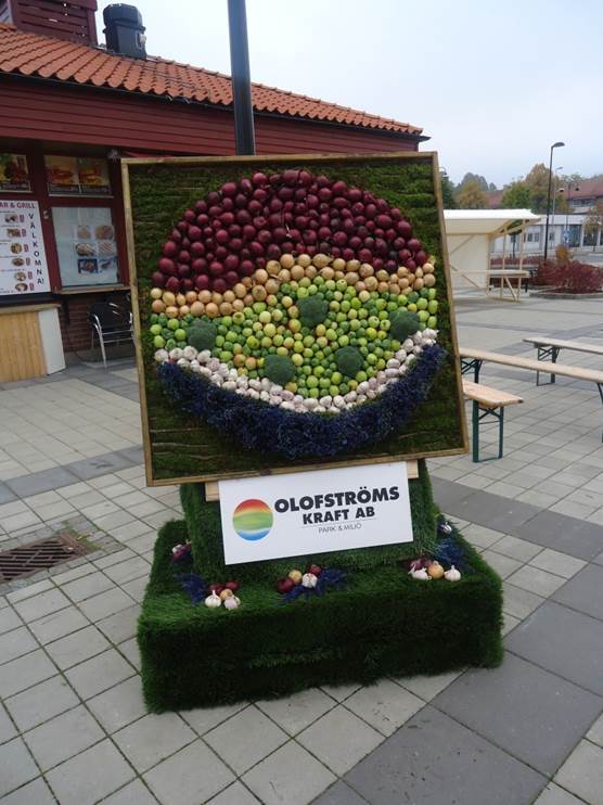 Dekoration till Skördedagen