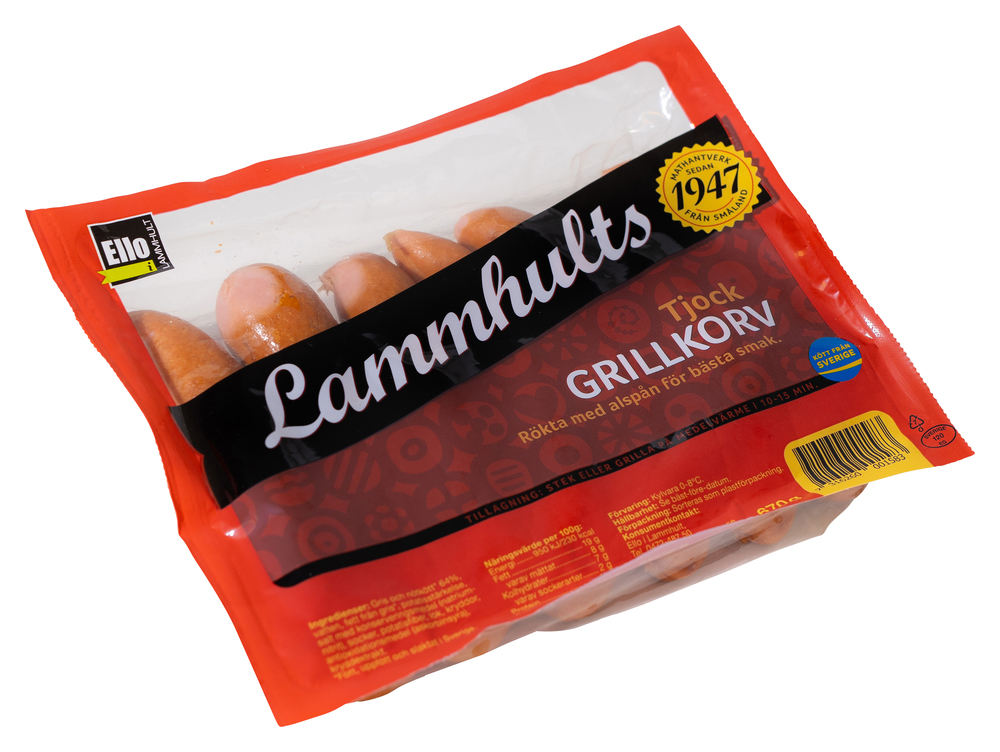 Lammhults Tjocka Grillkorv