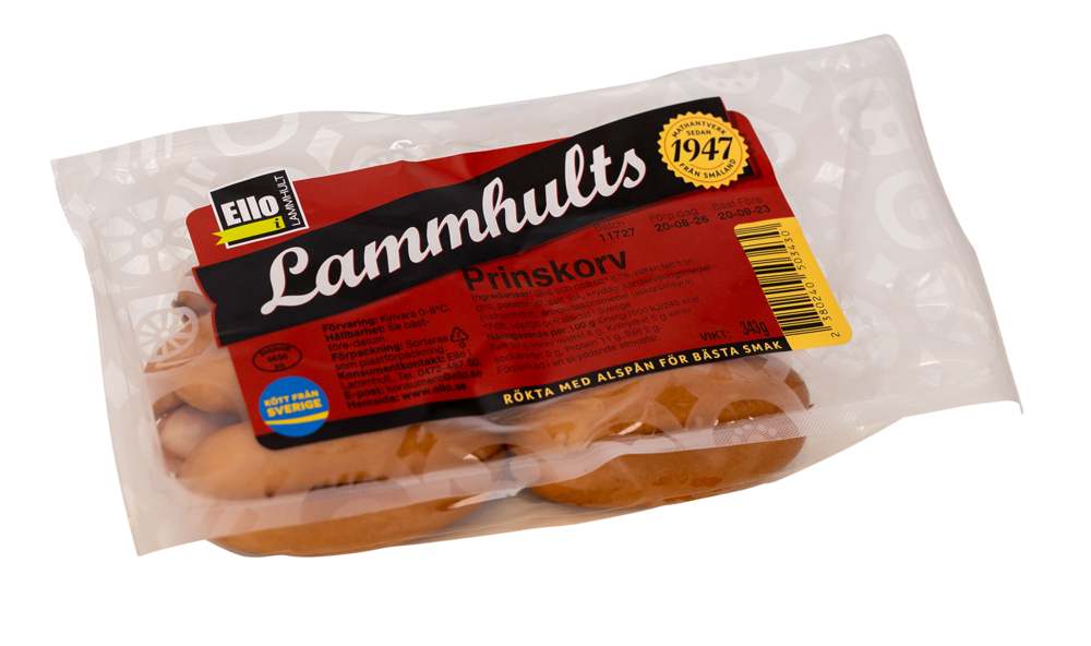 Lammhults Prinskorv