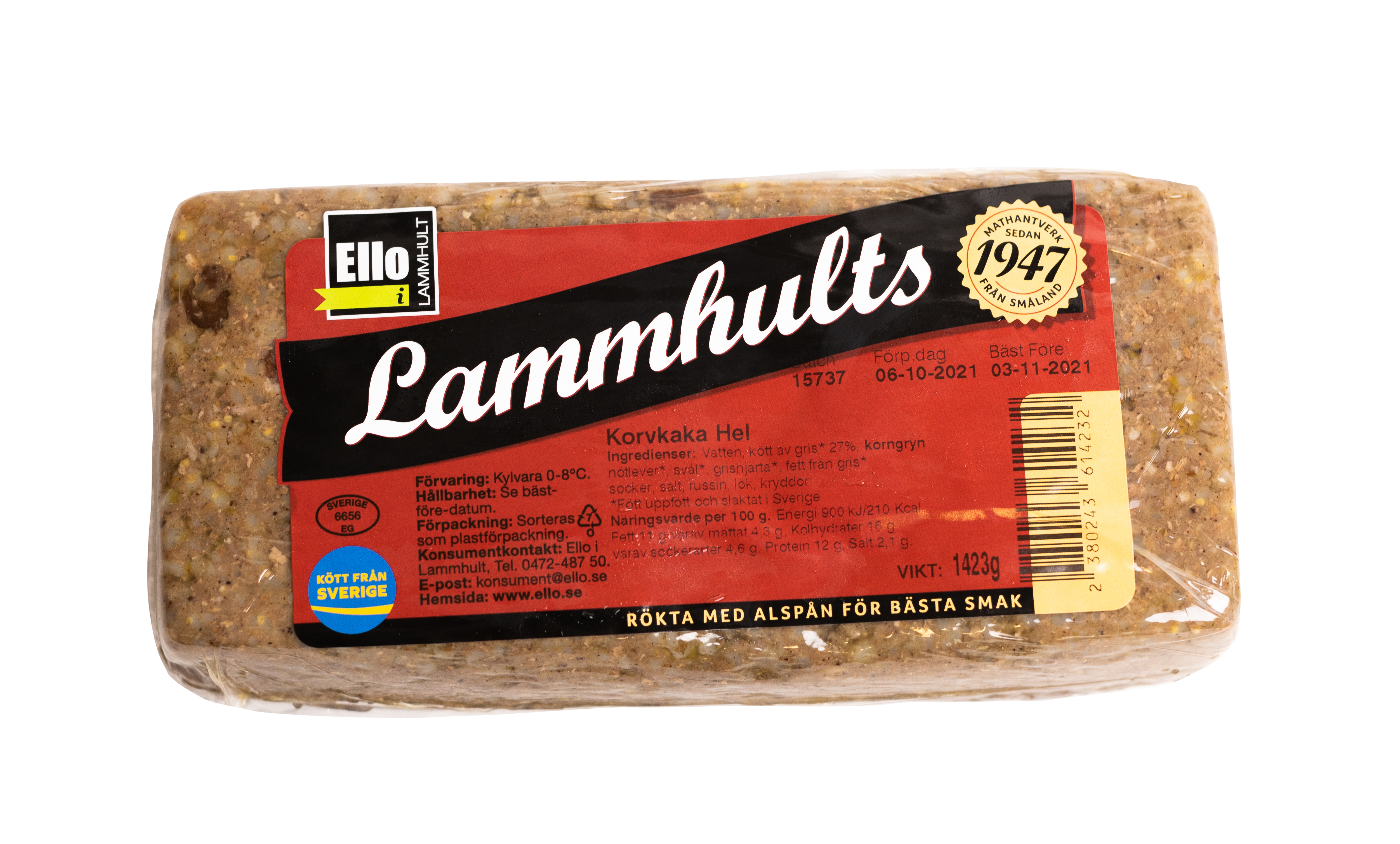 Lammhults Korvkaka hel 