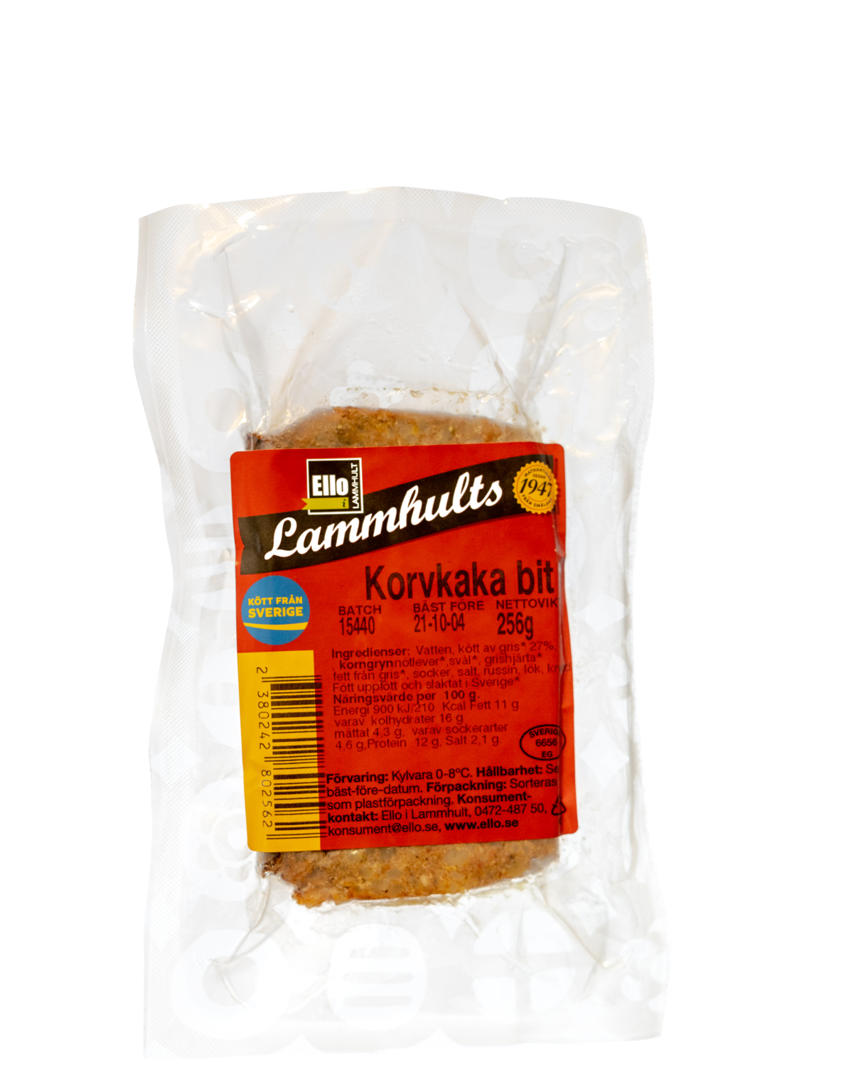 Lammhults Korvkaka bit