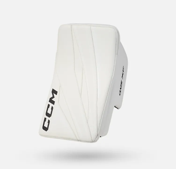 CCM Axis XF Målvaktsstöt Vit Sr