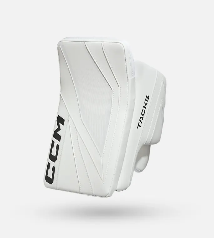 CCM Tacks Målvaktsstöt Vit Sr