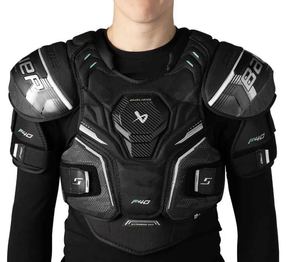 Bauer Supreme F40 Axelskydd Sr 