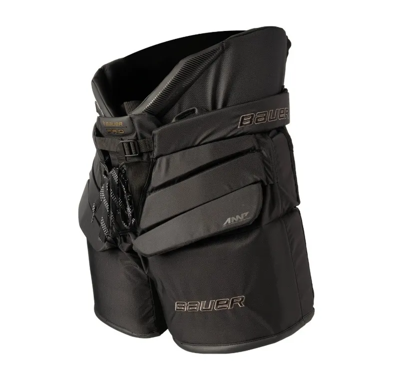 Bauer Pro Målvaktsbyxa Svarta Sr