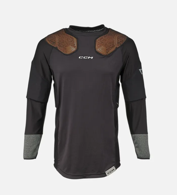CCM Pro Long Sleeve Goalie Protection Top Sr (med skärskydd)