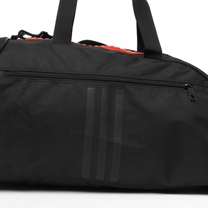 Adidas bag 2 i 1 svart/rød