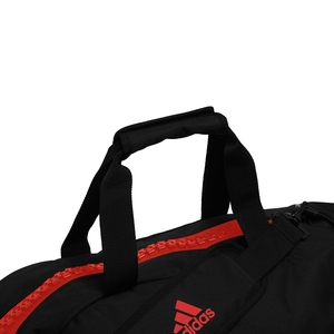 Adidas bag 2 i 1 svart/rød