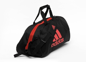 Adidas bag 2 i 1 svart/rød