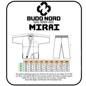 Budo-Nord Mirai Green Karate WKF Gi