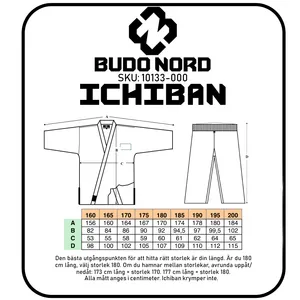 Budo-Nord Karatedräkt Ichiban WKF