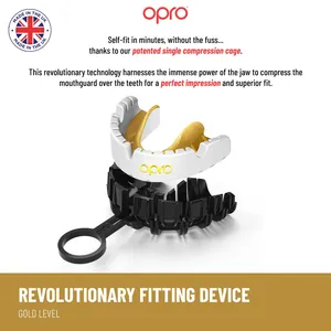 Opro Self-Fit Gold Braces