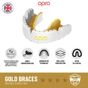 Opro Self-Fit Gold Braces