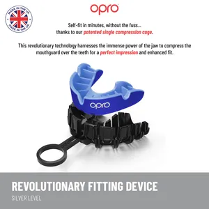 Opro Self-Fit Silver