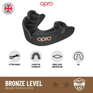 Opro Self-fit Junior Bronze
