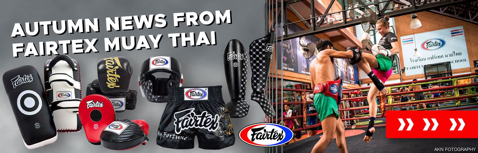 Höstens nyheter från Fairtex Muay Tha