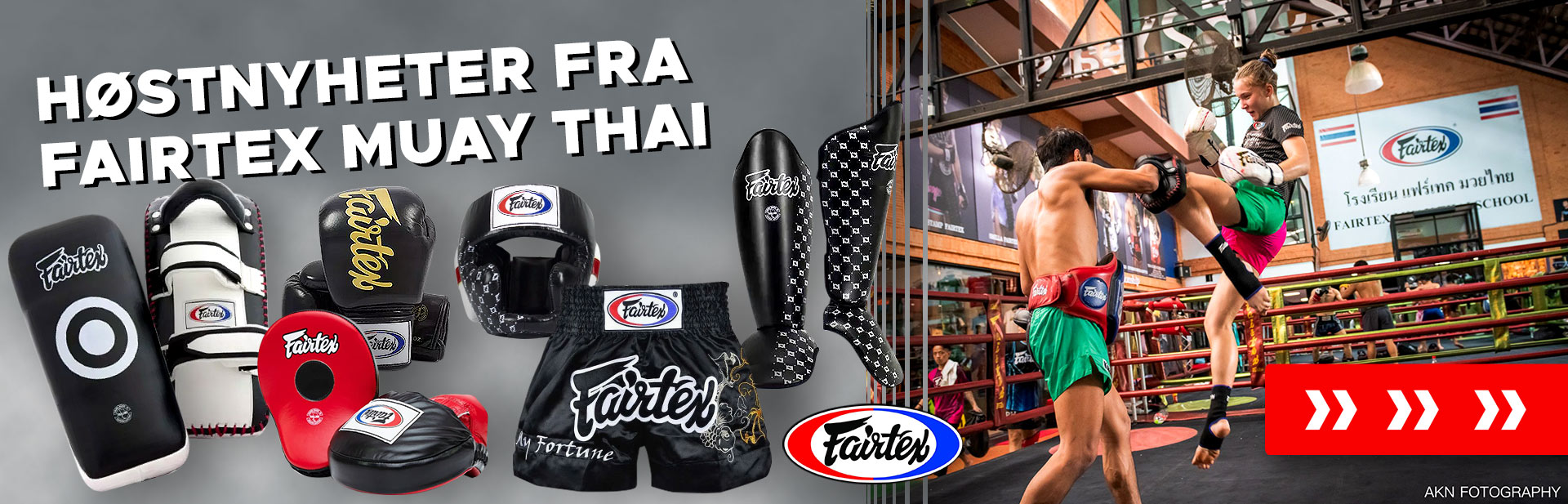Höstens nyheter från Fairtex Muay Thai