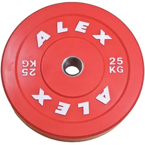 Alex International Bumper Plates 25 kg