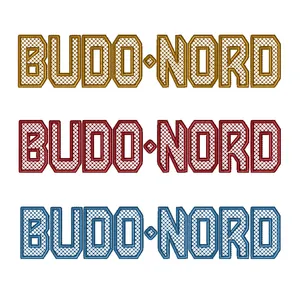 Budo-Nord Premier League-broderi på drakt