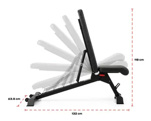 Gymstick Adjustable Training Bench
